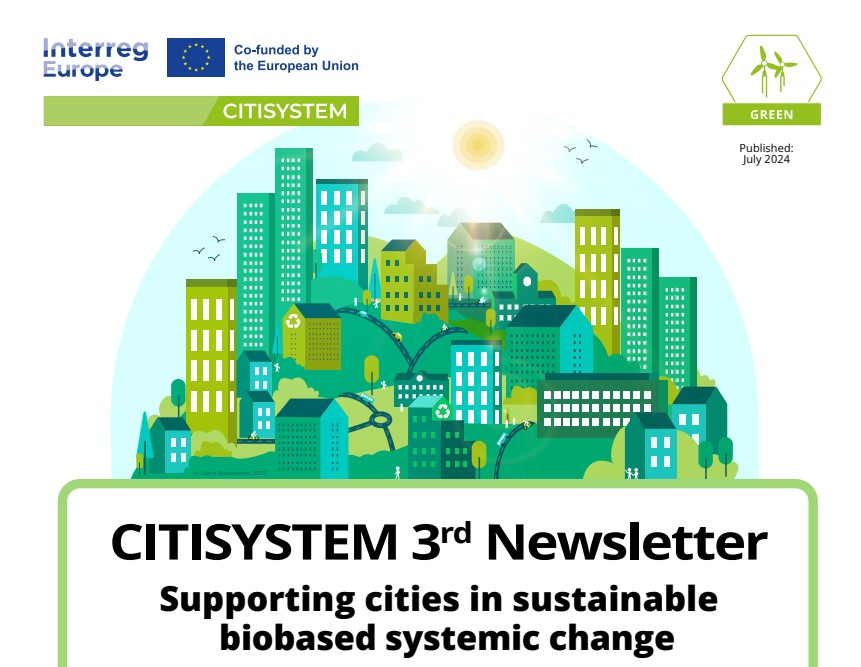 CITISYSTEM Newsletter - dozveďte sa viac o cirkulárnej bioekonomike